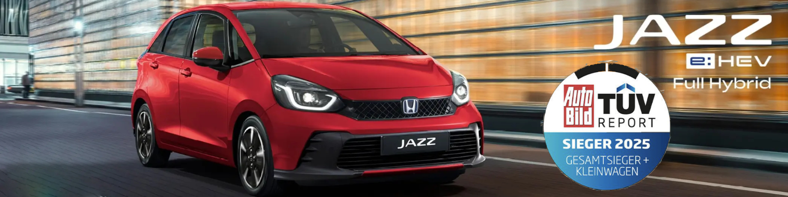 Honda Jazz, <br>el mejor híbrido compacto (TÜV 2025)